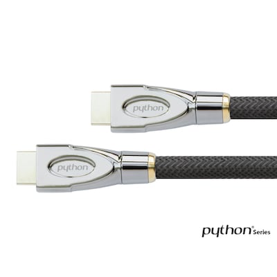 PYTHON Ultra High Speed HDMI 2.1 8K UHD-2/ 4K UHD 0,5m schwarz von Python® Series