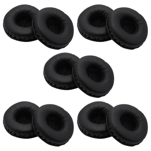 Pyugxab 5 Paar Schaum Headset Ohr Polster Kissen Kissen Bezug für Tune600 T500BT T450 T450BT JR300BT Kopfhörer Ohr Polster von Pyugxab