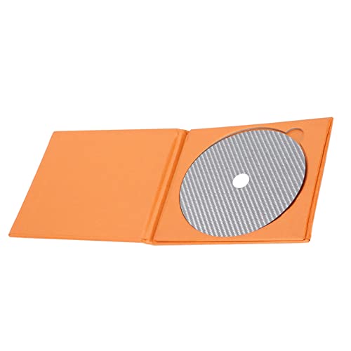 QANYEGN CD-DVD-Disc-Stabilisator, Kohlefaser-Tuning-Matte Disc-Stabilisator, Disc-Stabilisator-Ersatz für Top-Tray-Player (White) von QANYEGN