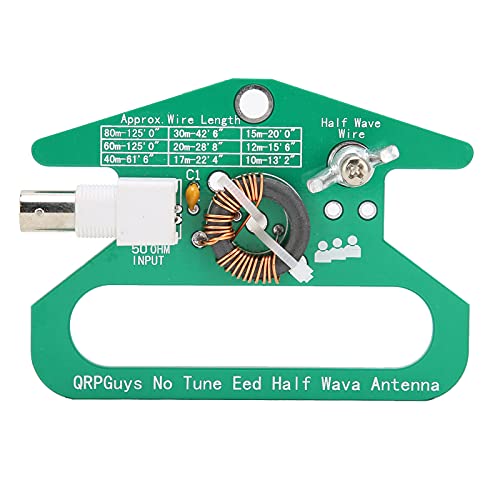 QANYEGN No-Tune-Halbantennenmodul, No-Tune-End-Fed-Halbwellenantenne, tragbare Baugruppe für Elektronikzubehör von QANYEGN