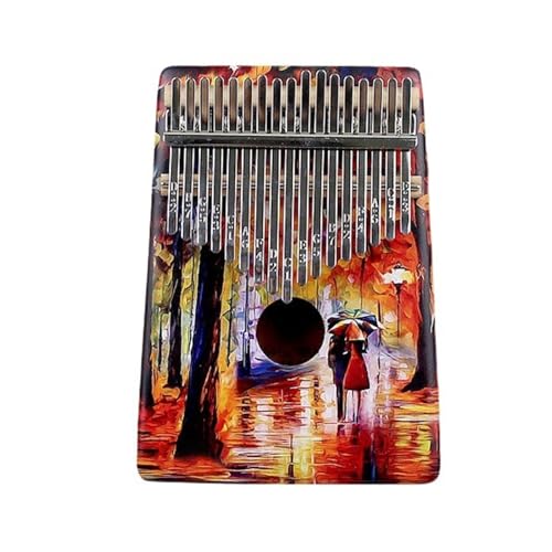 17-Tasten-Kalimba-Daumenklavier professionelles Fingerklavier-Musikinstrument Kalimba Thumb Piano Instrument von QASKLBN