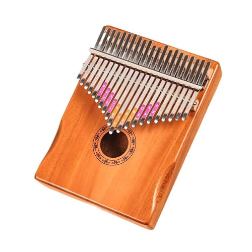 21 Noten Kalimba Anfänger Fingerklavier Geschenk tragbares Musikinstrument Kalimba Thumb Piano Instrument von QASKLBN