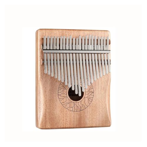 21-Tasten-Kalimba-Daumenklavier-Tastatur-Musikinstrumente Kalimba Thumb Piano Instrument(Wood) von QASKLBN