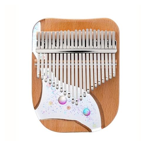 Daumenklavier Kalimba spielt Fingerklavier 21 Noten Musikinstrument Kalimba Thumb Piano Instrument von QASKLBN