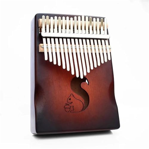 Tragbares 17-Tasten-Kalimba-Daumenklavier für Anfänger Calimba-Klaviertastatur Kalimba-Musikinstrument Kalimba Thumb Piano Instrument(5) von QASKLBN