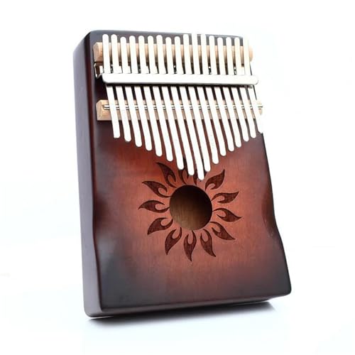 Tragbares 17-Tasten-Kalimba-Daumenklavier für Anfänger Calimba-Klaviertastatur Kalimba-Musikinstrument Kalimba Thumb Piano Instrument(6) von QASKLBN