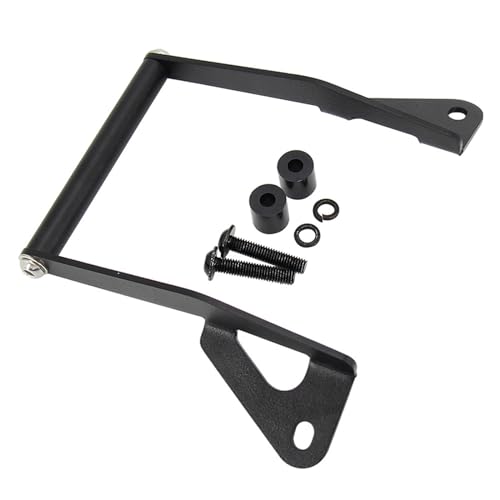 QASULER for Moto Guzzi, V85TT V85 V 85 TT 85TT 2019-2020 Motorrad Zubehör Handy Ständer Halter GPS Navigation Platte Halterung Telefonhalter(12mm) von QASULER