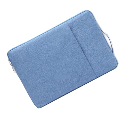 Tablet Tasche Hülle Tablet-Hülle, tragbare Laptop-Tasche, PC-Hülle, Tablet-Aufbewahrungstasche, Beutel-Abdeckung mit Taschen Für Männer,Frauen(Light Blue) von QAZWZG