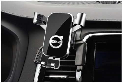 QCHIAN Handyhalterung Auto für Volvo XC90 2015 2016 2017 2018 2019 2020-2023, Kfz Handyhalterung Auto Lüftung Halter, 360° Drehbar Handy Halterung, Stabil Smartphone Halterung Auto Zubehör von QCHIAN