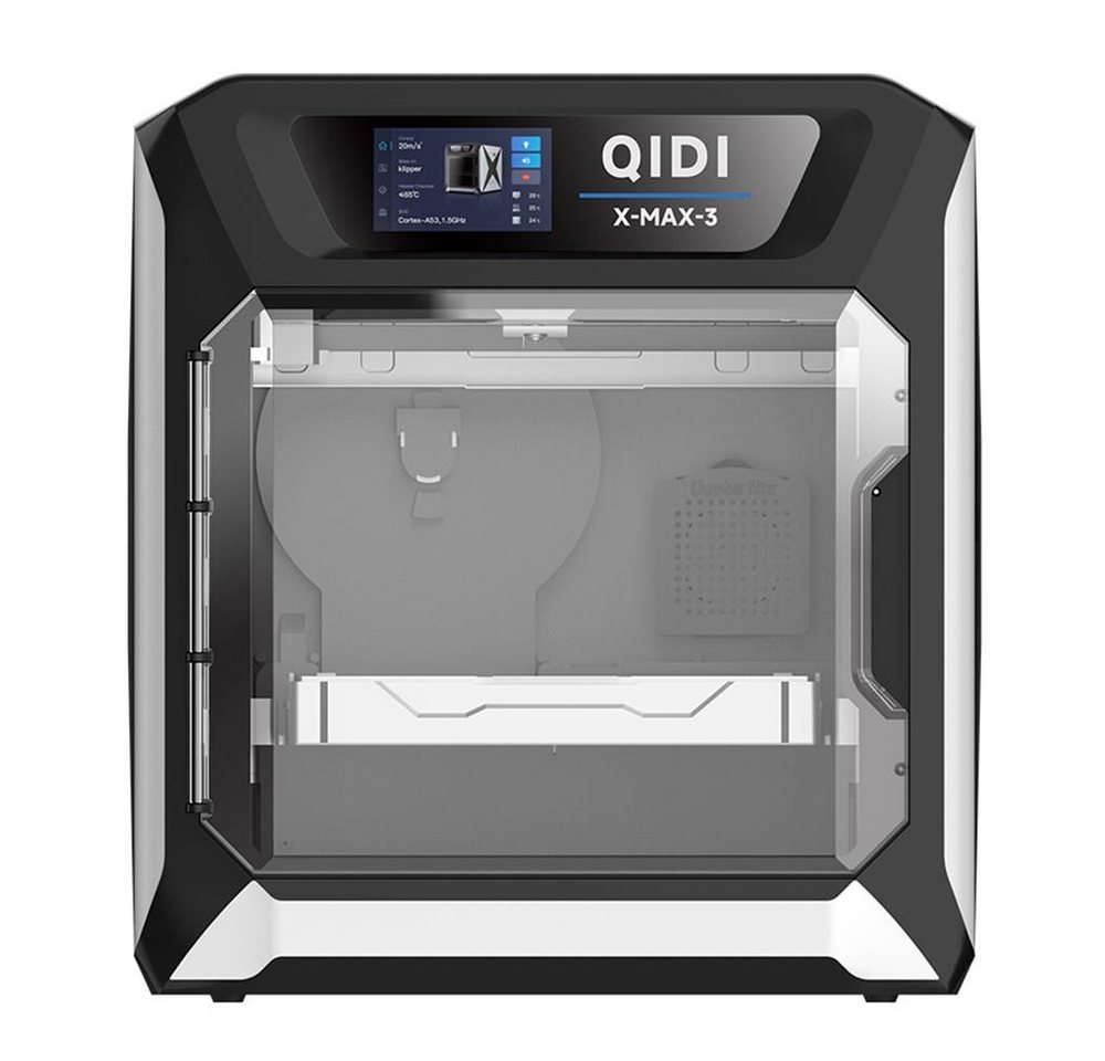 QIDI 3D-Drucker X-Max 3, Automatische Nivellierung, 600 mm/s Druckgeschwindigkeit von QIDI