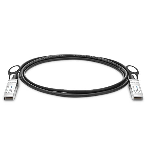 40G QSFP+ DAC Twinax-Kabel, Direct Attach Copper (DAC) Passives Kabel, kompatibel mit Cisco QSFP-H40G-CU1M, Ubiquiti, D-Link, Netgear, Mikrotik Mikrotik, Open Switch-Geräten, 1 Meter (3,3 Fuß) von QINIYEK