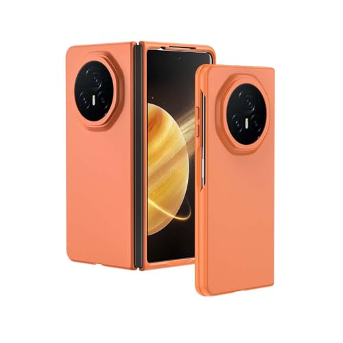 QINOUK Hülle für Honor Magic V3, [Anti-Kratzer] Ultradünn Harte PC-Schutzhülle, für Honor Magic V3-Orange von QINOUK