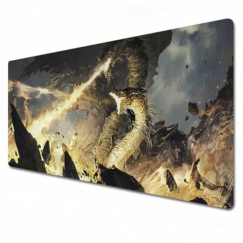 QMDUQMYZ Elden Ring Mauspad, XL, erdig-gelb, großes Gaming-Mauspad, 800 x 300 cm, geeignet für Tastatur-Pads und Schreibtischunterlagen für das Heimbüro, Größe XL QMDUQMYZ Elden Ring Mauspad, XL, erdig-gelb, großes Gaming-Mauspad, 800 x 300 cm, geeignet für Tastatur-Pads und Schreibtischunterlagen für das Heimbüro, Größe XL von QMDUQMYZ