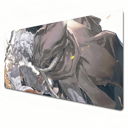 QMDUQMYZ Elden Ring Mauspad, XL, grau, großes Gaming-Mauspad, 800 x 300 cm, geeignet für Tastatur-Pads und Schreibtischunterlagen für das Heimbüro, Größe XL QMDUQMYZ Elden Ring Mauspad, XL, grau, großes Gaming-Mauspad, 800 x 300 cm, geeignet für Tastatur-Pads und Schreibtischunterlagen für das Heimbüro, Größe XL von QMDUQMYZ