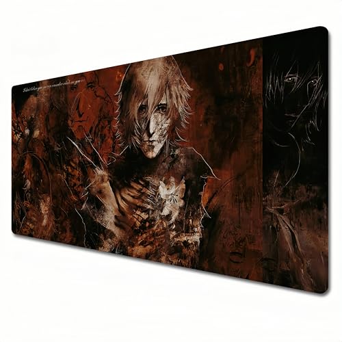 QMDUQMYZ Signalis Mauspad, XXL, schwarz und rot, großes Gaming-Mauspad, 900 x 400 cm, geeignet für Tastatur-Pads und Schreibtischunterlagen für das Heimbüro, Größe XL QMDUQMYZ Signalis Mauspad, XXL, schwarz und rot, großes Gaming-Mauspad, 900 x 400 cm, geeignet für Tastatur-Pads und Schreibtischunterlagen für das Heimbüro, Größe XL von QMDUQMYZ