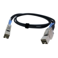 QNAP CAB-SAS05M-8644 Serial Attached SCSI (SAS)-Kabel 0,5 m Schwarz von QNAP