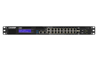 QNAP QGD-1602-C3758-16G Netzwerk-Switch Managed L2 2.5G Ethernet (100/1000/2500) Schwarz, Grau von QNAP