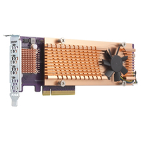 QNAP QM2-4P-384 Schnittstellenkarte/Adapter Eingebaut PCIe von QNAP