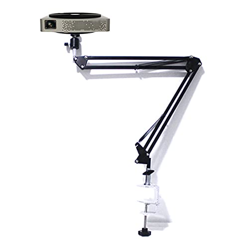 QTBH Projektor Ständer Projektorhalterung Projector Mount Adapter Flexibler Projektor Standwinkel Einstellbare Projektoren Stand Multiple Einstellung Halten Sie bis zu 2,2 lbs Ständer für Projektor von QTBH