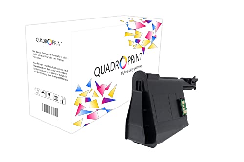 QUADROPRINT Toner ersetzt Kyocera TK-1125 Schwarz, ca. 2.100 Seiten, für Kyocera FS 1061 1325 DN MFP von QUADROPRINT