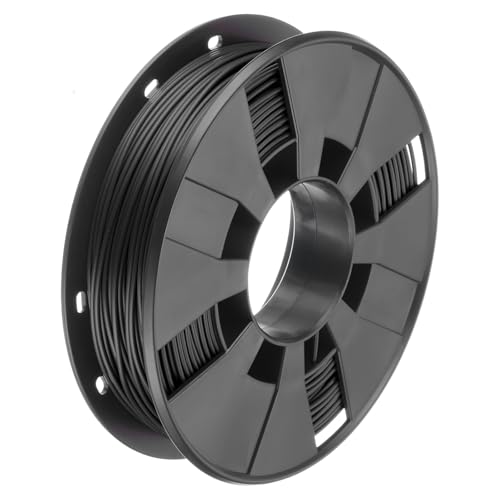 QUARKZMAN 1.75mm Filamente TPU Schwarz 0.25KG Dimensionale Genauigkeit +/- 0.05mm für 3D-Drucker von QUARKZMAN