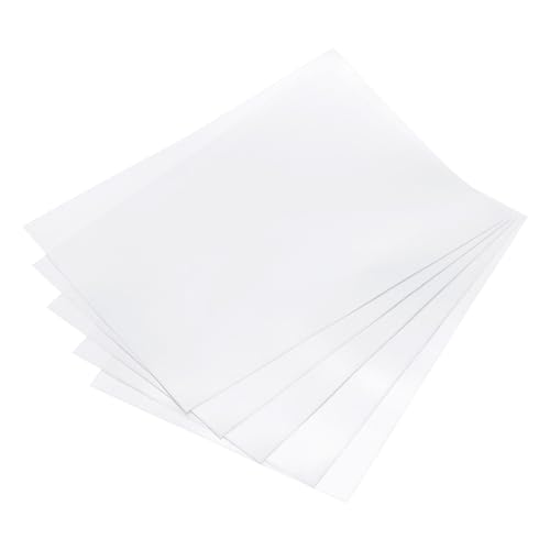 QUARKZMAN 45 Stück A5 Laminierfolien 15x21,2cm Selbstklebend Kaltlaminiertaschen transparent für Fotos Dokumente, keine Maschine erforderlich von QUARKZMAN