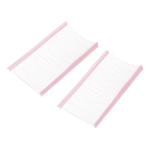 QUARKZMAN Standard Tagging Fasteners, Kunststoff Regular, Standard Label Preis Etikettierung Barbs für Bekleidungspreis Etikettierung Barbs 50mm/1.97 Zoll, Packung mit 1000 Pink von QUARKZMAN