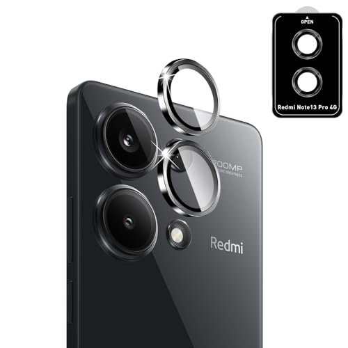 QULLOO Kamera Schutzfolie für Xiaomi Redmi Note 13 Pro 4G für Panzerglas, Kameraschutz 9H Härte Linse Panzer Glas Folie Individuelle Ring aus Metall, Ultra-Klar Kamera Schutz, 1 Set Schwarz QULLOO Kamera Schutzfolie für Xiaomi Redmi Note 13 Pro 4G für Panzerglas, Kameraschutz 9H Härte Linse Panzer Glas Folie Individuelle Ring aus Metall, Ultra-Klar Kamera Schutz, 1 Set Schwarz von QULLOO