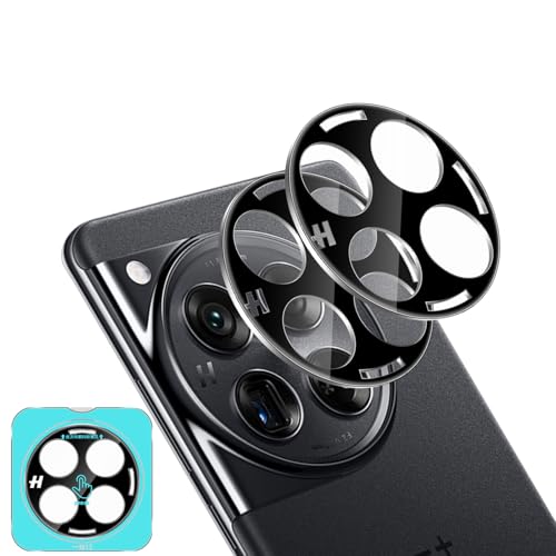 QULLOO Kameraschutz für Oneplus 12 5G für Panzerglas mit Rahmen Positionierhilfe, 2 Pcs Kamera Schutzfolie, Linsenschutz Objektiv Linse Schutz Glas Anti-Kratzen Folie Camera Protector QULLOO Kameraschutz für Oneplus 12 5G für Panzerglas mit Rahmen Positionierhilfe, 2 Pcs Kamera Schutzfolie, Linsenschutz Objektiv Linse Schutz Glas Anti-Kratzen Folie Camera Protector von QULLOO