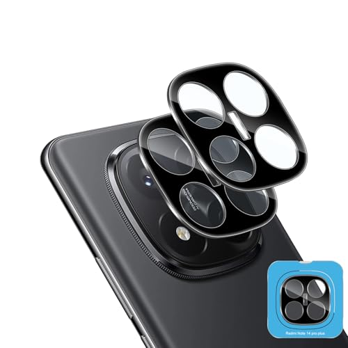 QULLOO Kameraschutz für Xiaomi Redmi Note 14 Pro Plus 5G für Panzerglas, 2 Pcs Kamera Schutzfolie mit Rahmen Positionierhilfe, Linsenschutz Objektiv Glas Anti-Kratzen Folie Camera Protector QULLOO Kameraschutz für Xiaomi Redmi Note 14 Pro Plus 5G für Panzerglas, 2 Pcs Kamera Schutzfolie mit Rahmen Positionierhilfe, Linsenschutz Objektiv Glas Anti-Kratzen Folie Camera Protector von QULLOO