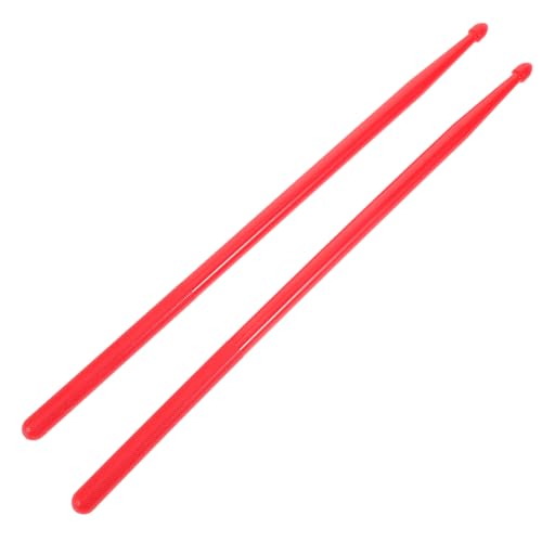 QUMIIRITY 1Paar Nylon Trommelstöcke Leichte und Langlebige Drumsticks für Trommeln Profis und Hobbyisten Stilvolles Design Rot für Schlagzeuger QUMIIRITY 1Paar Nylon Trommelstöcke Leichte und Langlebige Drumsticks für Trommeln Profis und Hobbyisten Stilvolles Design Rot für Schlagzeuger von QUMIIRITY