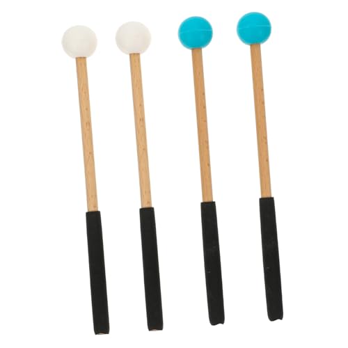 QUMIIRITY 2 Paare Marimbaschlägel Trommelstöcke Ergonomisch Für Zungentrommel Klein Filzstift Kinderfreundlich Schläger Schlagzeug Performance Drumsticks Praktische Drum Hammer Holz QUMIIRITY 2 Paare Marimbaschlägel Trommelstöcke Ergonomisch Für Zungentrommel Klein Filzstift Kinderfreundlich Schläger Schlagzeug Performance Drumsticks Praktische Drum Hammer Holz von QUMIIRITY