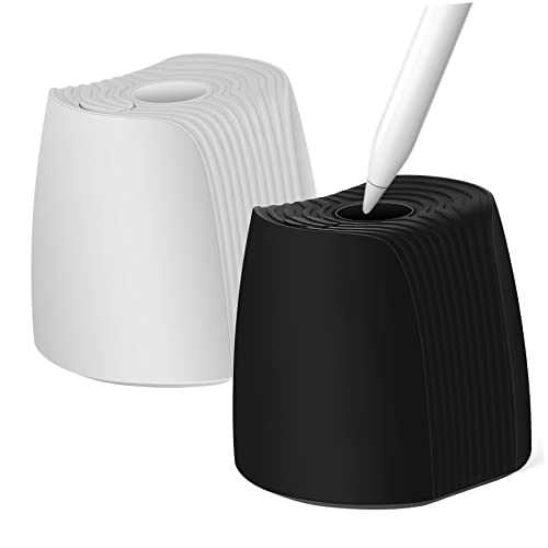 QUMIIRITY 2Stücke Silikon für Elektronische Bleistifte Kompatibel mit Pencil Generation Stiftspitzenschutzdocks Rutschfester Halter für Sicheren Stand QUMIIRITY 2Stücke Silikon für Elektronische Bleistifte Kompatibel mit Pencil Generation Stiftspitzenschutzdocks Rutschfester Halter für Sicheren Stand von QUMIIRITY