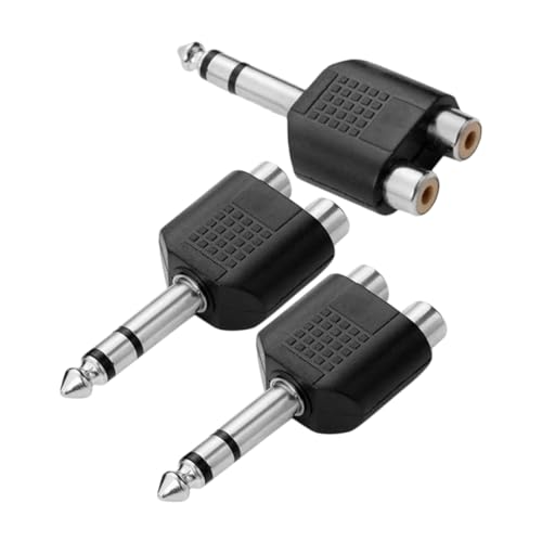 QUMIIRITY 3st Audio-adapter Einstecken Gitarrenkabel Usb-c Auf Aux Usb-c-adapter Aux Zu Kabel Flugzeugkopfhöreradapter Lautsprecherkabel Usb-c Auf Audio-buchse Zinklegierung Black von QUMIIRITY