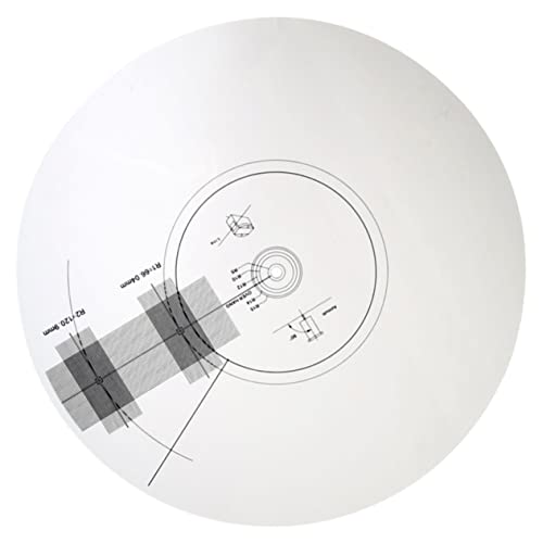 QUMIIRITY Plattenteller Kartuschen Ausrichtungsplatte Vinyl Kalibrierung für Schallplattenspieler Langlebig Praktisch Elegantes Design für Präzise QUMIIRITY Plattenteller Kartuschen Ausrichtungsplatte Vinyl Kalibrierung für Schallplattenspieler Langlebig Praktisch Elegantes Design für Präzise von QUMIIRITY