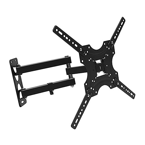 QUMIIRITY Tv-schwenkhalterung Hängender Rack-tv Allgemeines Tv-Regal Einfacher Tv-Halter Tv-Regale Aus Metall Flexibles Tv-Rack Black von QUMIIRITY