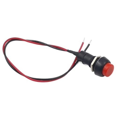 12mm druckschalter wasserdicht kleine auto schaltung draht lautsprecher elektrische mini boot form runde linie PBS-11B PBS-33b(PBS-11 self-locking2) von QUMQCBMU