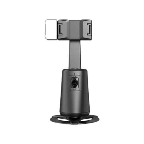 QUR Stativ mit Automatischer Gesichtsverfolgung, 360 ° Drehbar, Gesichts-/Körper-Telefonhalterung, Smartphone-Tracking-Halterung für Vlog Live von QUR