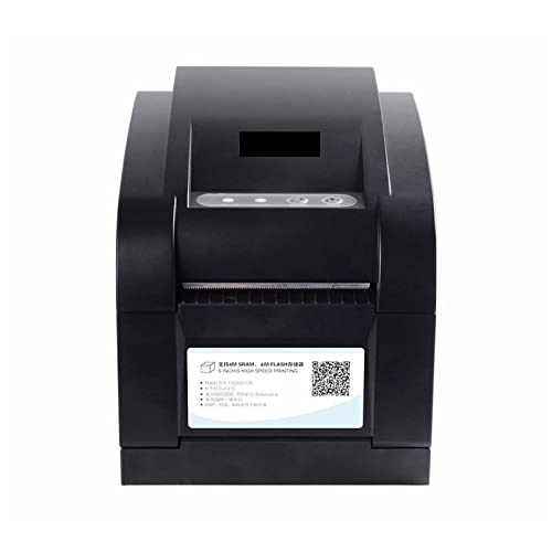 QZCX Mini Inkjet -Drucker Drahtlose Thermo-Etikettendrucker 20 mm-80 mm Barcode-Aufkleberdrucker 365B 370B 330B LAN Bluetooth USB Etiquetas Impresoras Einstellbare Druckhöhe(350B-USB) von QZCX