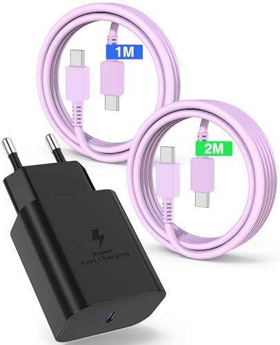 45 W Ladegerät USB C Schnellladung für Samsung Galaxy S25/S24 Ultra-Violett 45 W Ladegerät USB C Schnellladung für Samsung Galaxy S25/S24 Ultra-Violett von QZVOO