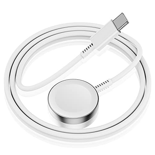 Apple Watch Ladegerät, [Apple MFi Zertifiziert] iWatch Schnellladekabel 0,9 m, Magnetisches kabelloses iWatch Ladegerät USB C für Apple Watch Serie Ultra/9/8/7/6/SE/5/4/3, Tragbares von QZVOO