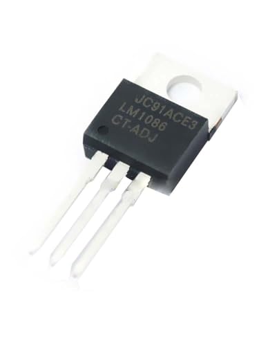 5 Stück LM1086CT-ADJ TO-220 LM1086 CT-ADJ Transistor-Positivregler von Qbhjmr