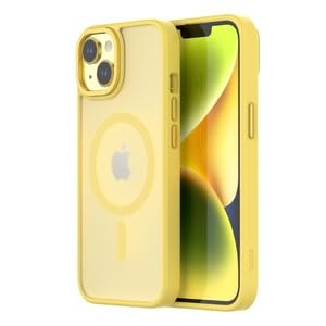 Qdos Coque HYBRID Soft Avec SNAP iPhone 14 Jaune von QDOS