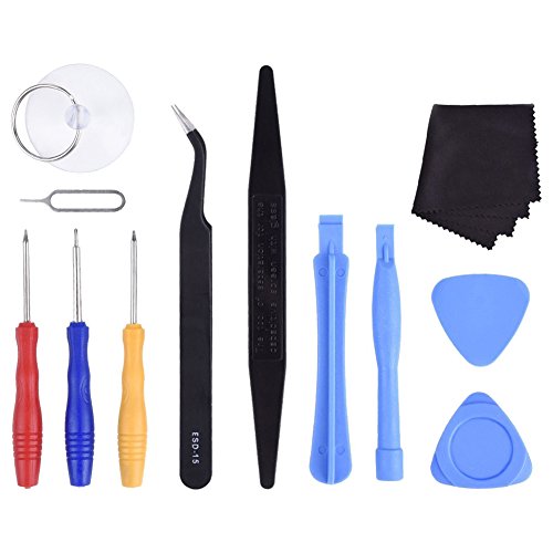 Qerwsdty 12 Pieces Opening Pry Repair Tool Kit FÜR / 4S / 5 / 5S / 6/6 Plus / 6S / 6S Plus von Qerwsdty