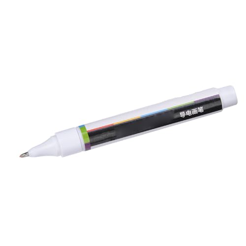 Leitfähiger Tintenstift, Elektronischer Leitender Tintenfarbe Stift, Electronic Conductive Ink Paint Pen, Elektrische Leitfähiger Lack Tinte, Remote -Tastatur -Leiterplatten -Reparaturwerkzeug von Qiilu