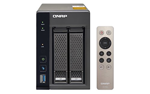 QNAP TS-253A-4G 2 Bay Desktop NAS Gehäuse mit 4GB RAM von Qnap