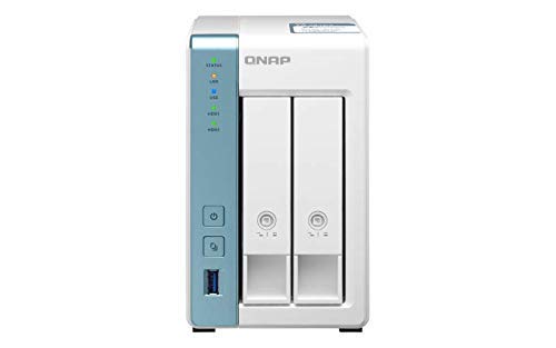 Qnap TS-231P3-2G 2-Bay 6TB Bundle mit 2X 3TB HDs von Qnap