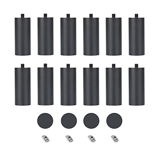 Hilfs-Erhöhungssäule Aluminium-Legierung Füße für Graviermaschine Y-Achsen-Rotationsmodul TT-5.5S TT-5.5 TTS55 von Qsvbeeqj