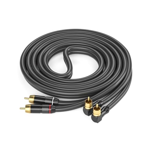 Qsvbeeqj 30cm-10m Stecker Stecker Stereo Kabel Vergoldete Anschlüsse Draht Für Heimkino VCD Player von Qsvbeeqj