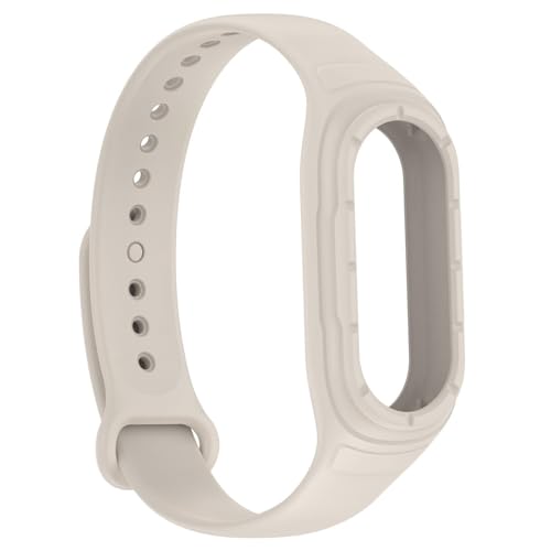 Qsvbeeqj Silikonband für Band 8/9, multifunktionales Armband, atmungsaktiver Smartwatch-Gürtel für Damen und Herren von Qsvbeeqj